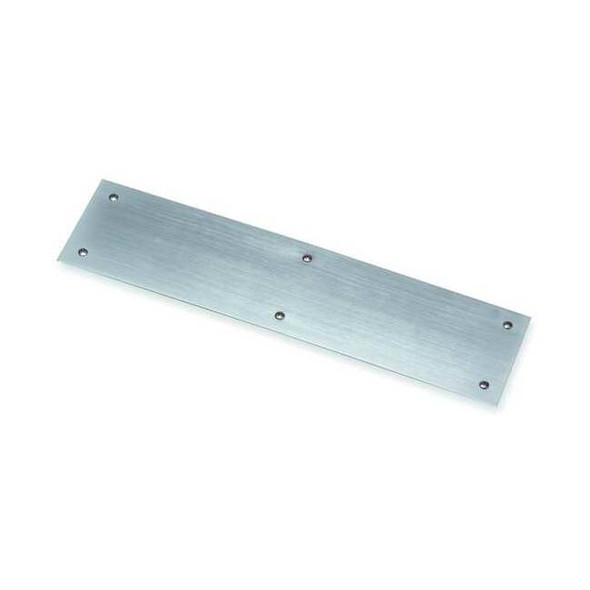 Rockwood Door Push Plate, Stainless Steel, 15"L x 3-1/2"W, 0.05" Proj. 70B.32D