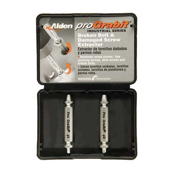 Alden Drill/Extractor Set,2 PC,No 4-1/4 In Cap 8420P