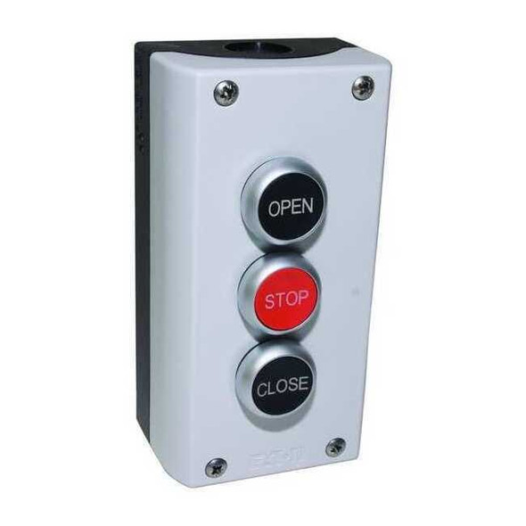 American Garage Door Supply Control Station,3 Buttons,Nema 4X PBK3