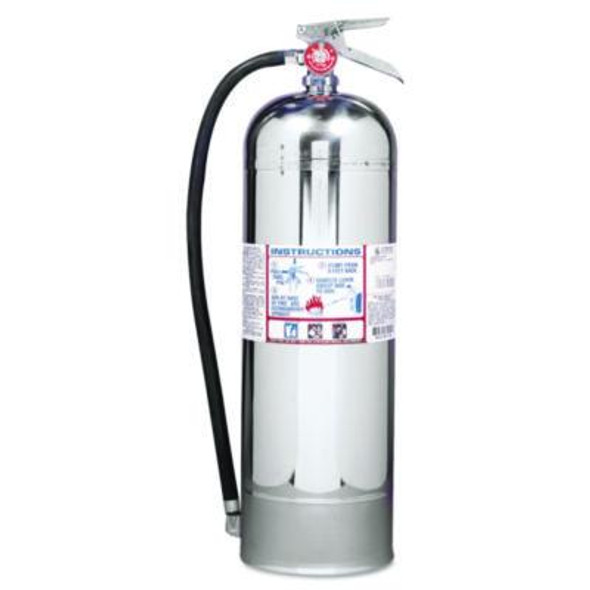 Kidde ProPlus 2.5 W H2O Fire Extinguisher, 2-A, 2.5 gal, 20.86 lb 466403