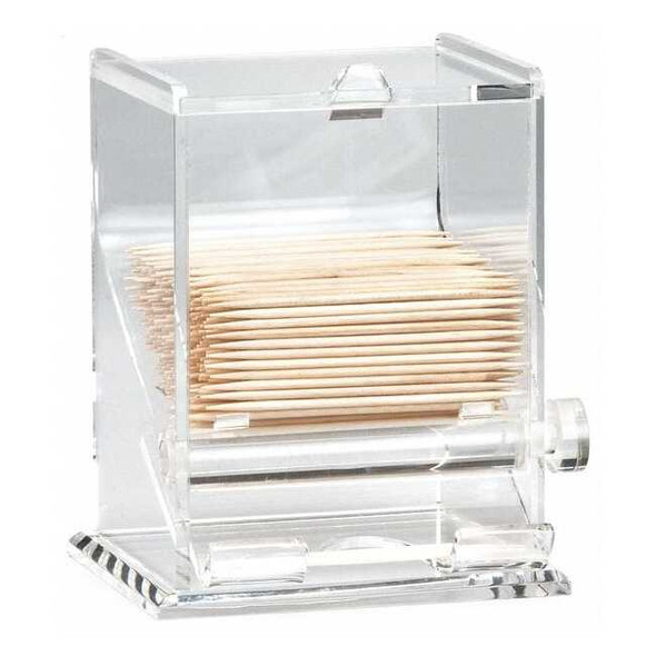 Manufacturer Varies Toothpick Dispenser, 3-1/4"W x 4"H, Clear 228
