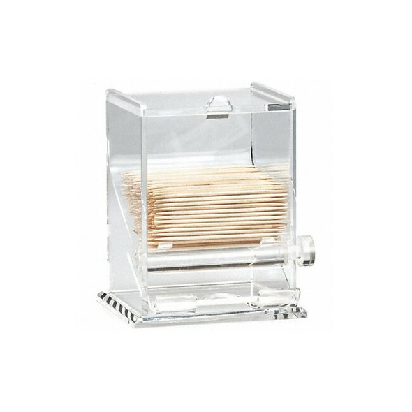 Manufacturer Varies Toothpick Dispenser,3 3/4 in D,Clear 228