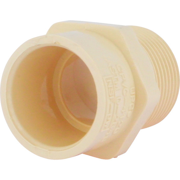 Charlotte Pipe 3/4 In. Male Thread to CPVC Adapter CTS 02109  0800HA
