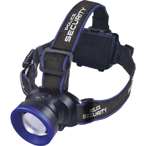 Police Security Breakout 600 Lm. 4AAA COB LED Headlamp 98298