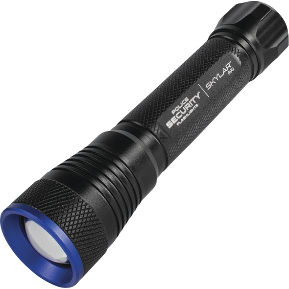 Police Security Skylar 6AAA 1000 Lm. Focusing Industrial LED Flashlight 98703