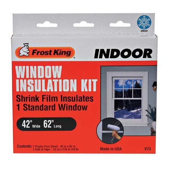 Frost King Indoor Shrink and Seal Window Kit 42" x 62" V73A