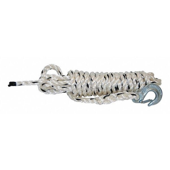 Maasdam Rope with Hook,1/2" x 20 ft. 3973