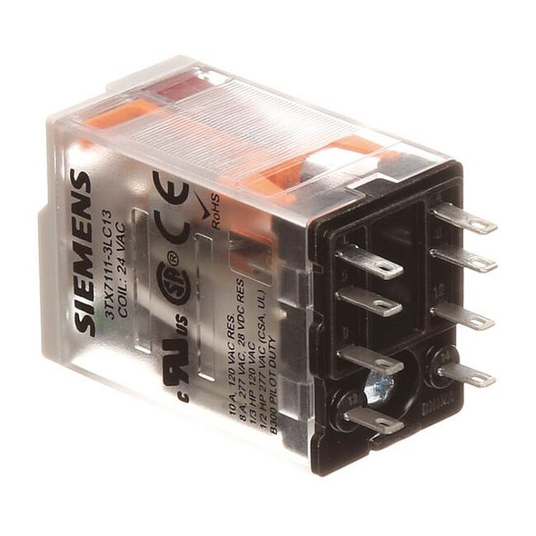 Siemens Plug-In, Plug-In Relay, Square, 12 A, 8 Pins 3TX7111-3LC13