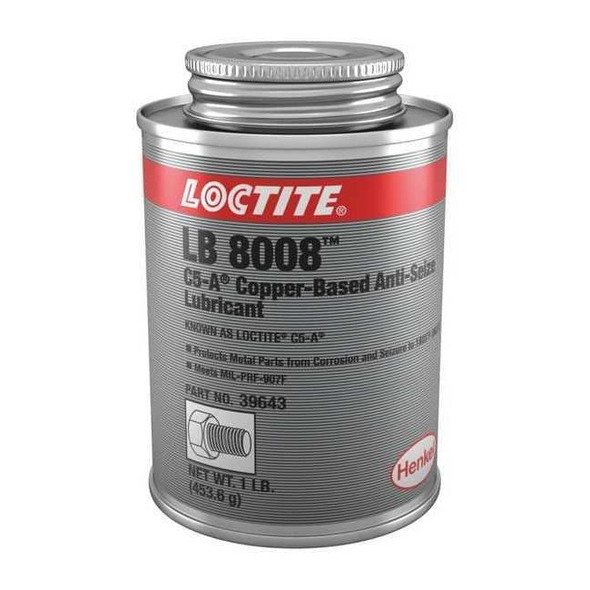 General Purpose Anti-Seize, Copper Base, 16 oz, Brush-Top Can, LB 8008, C5-A