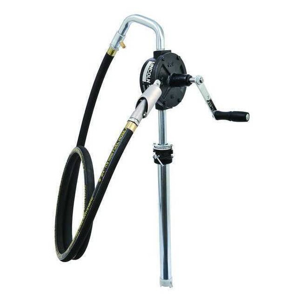 Drum Pump, Hand Operated, 15 gal, 30 gal, 55 gal Container Size, 10 gpm