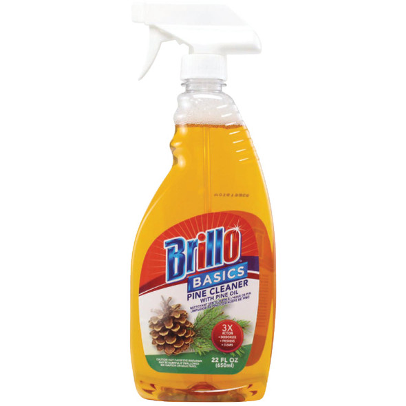 Brillo Basics 22 Oz. Trigger Spray Pine Household All-Purpose Cleaner Pack of 12
