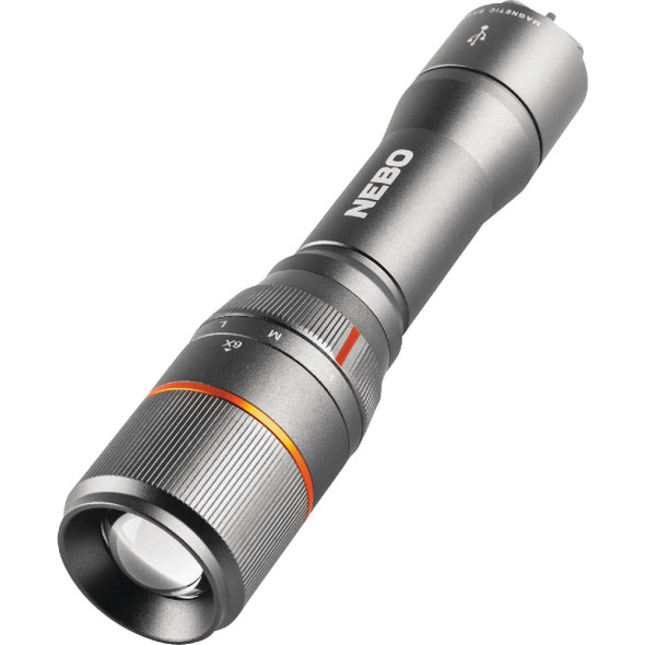 Nebo DaVinci LED Anodized Aluminum 1000 Lm. Rechargeable Flashlight NEB-FLT-0018