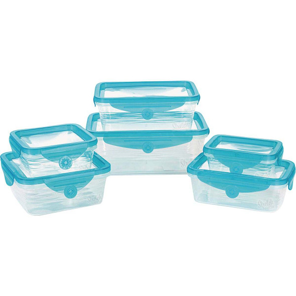 Stretch & Fresh 12-Piece Food Storage Container Set 7415