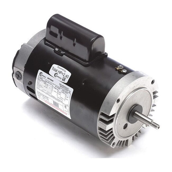 Pool Pump Motor, Permanent Split Capacitor, 2 HP, 56J Frame, 3,450 Nameplate RPM