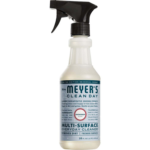 Mrs. Meyer's Clean Day 16 Oz. Snowdrop Multi-Surface Everyday Cleaner 11365