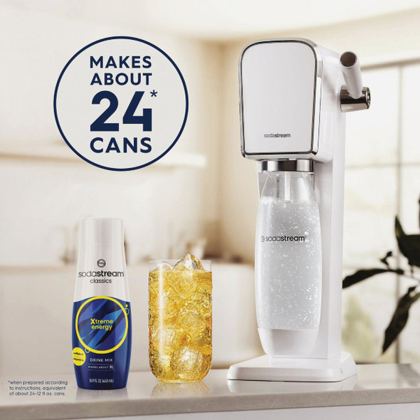 SodaStream 14.9 Oz. Xtreme Energy + Caffeine & Vitamins Sparkling Drink Mix 1425671010 621340