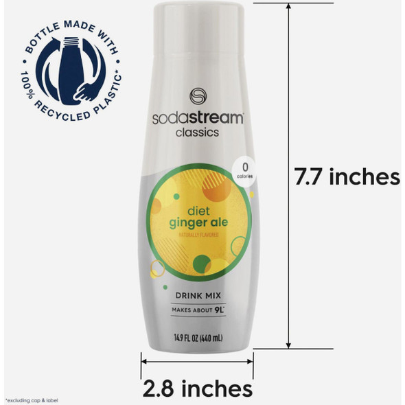 SodaStream 14.9 Oz. Diet Ginger Ale Sparkling Drink Mix 1425602010 644416