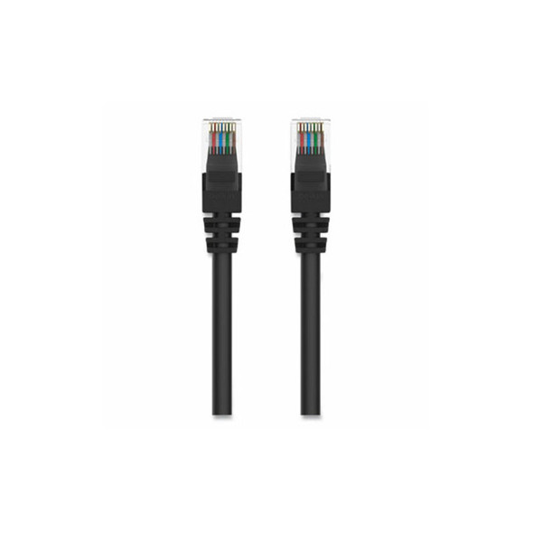 Belkin® CAT6 UTP Computer Patch Cable, 10 ft, Black A3L980-10-BLK-S
