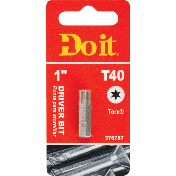 Do it T40 TORX 1 In. Insert Screwdriver Bit 307831DB