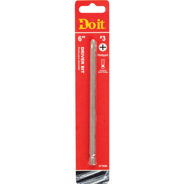 Do it #3 Phillips 6 In. Power Screwdriver Bit 376211DB
