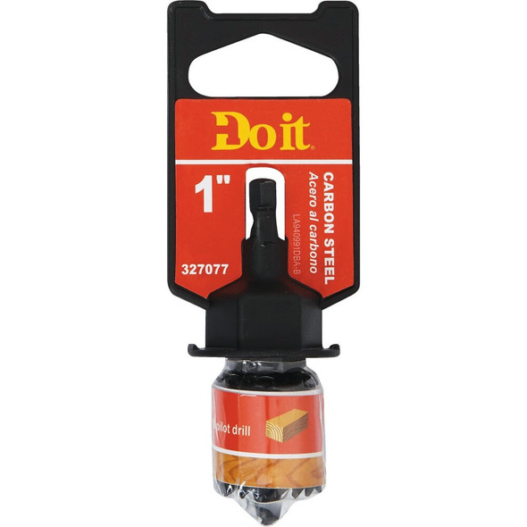 Do it 1 In. Carbon Steel Hole Saw with Mandrel 940991DB 327077