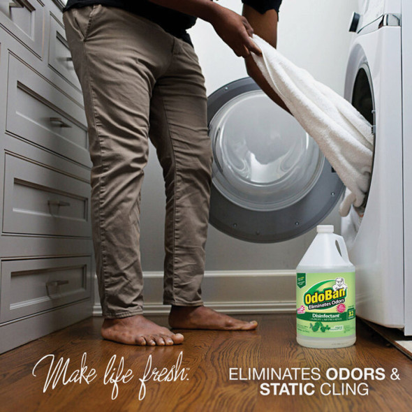 OdoBan 1 Gal. Eucalyptus Washable Surface Sanitizer & Deodorizer Concentrate