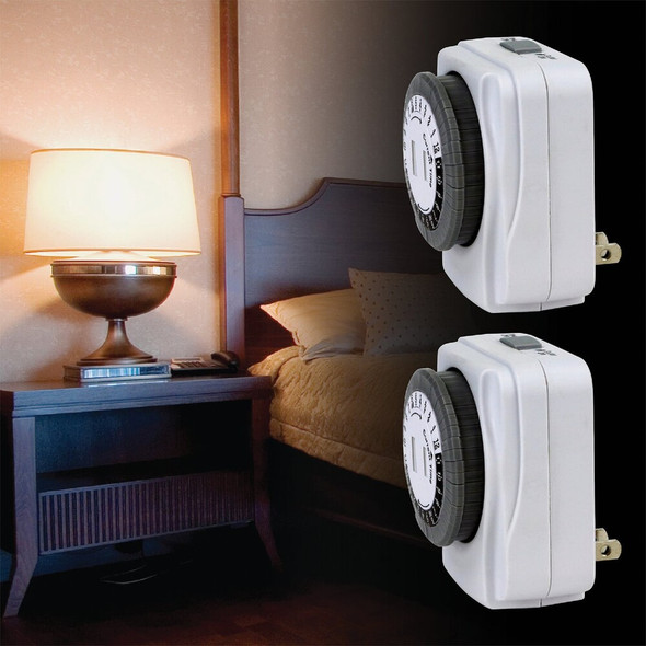 Prime 125V 24 Hr. Indoor Timer (2-Pack) TNI24111X2 538325