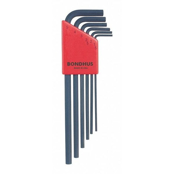 Bondhus 6 Piece Metric L-Shape, Hex Key Set 12146