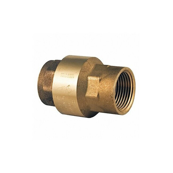 Bonomi 1/2" NPT Brass Spring Check Valve 100003-1/2"