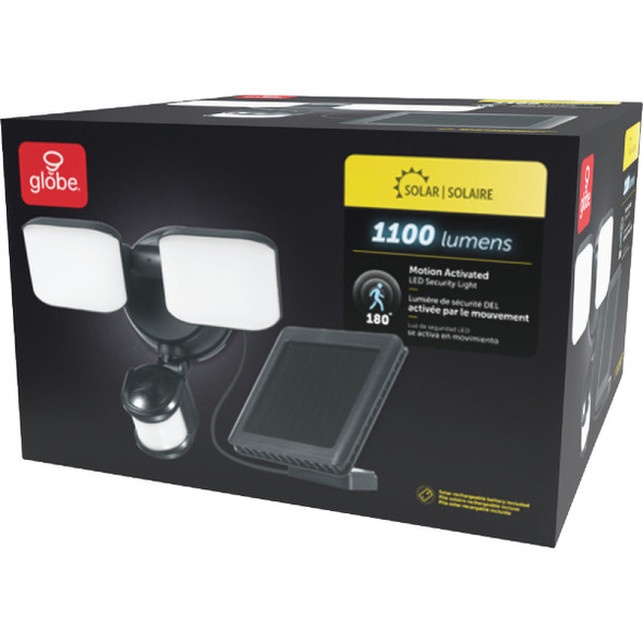 Globe Electric 1100l Blk Mtn Scrty Lght 17000211 552980