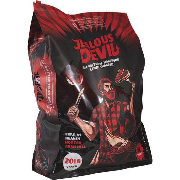 Jealous Devil Chunx 20 Lb. Hardwood Lump Charcoal JD20LBS Jealous Devil Chunx 20 Lb. Hardwood Lump Charcoal JD20LBS