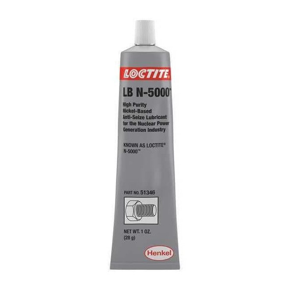 Loctite Anti-Seize,High Purity Nickel,1 oz. Tube LB N-5000(TM) 234313