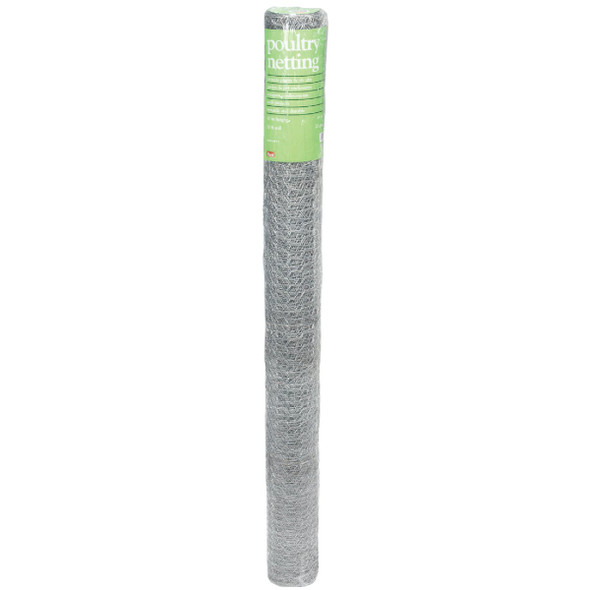 Agway 1 In. x 48 In. H. x 50 Ft. L. Hexagonal Wire Poultry Netting 308431AG 718325