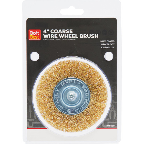 Do it 4 Best In. Mounted, Coarse Drill-Mounted Wire Wheel 600 010-9009
