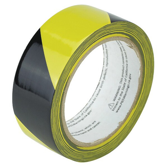 Floor Marking Tape vinyl 1 1/2 in W x 6 mil Thick