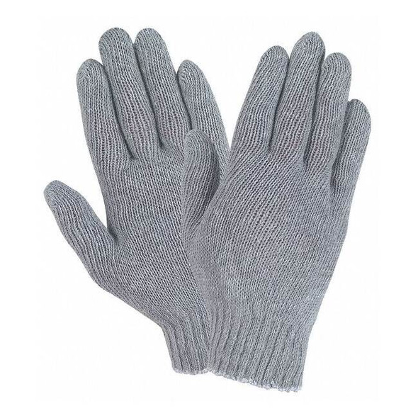Mcr Safety Knit Gloves, L, 12 PK 9639LM