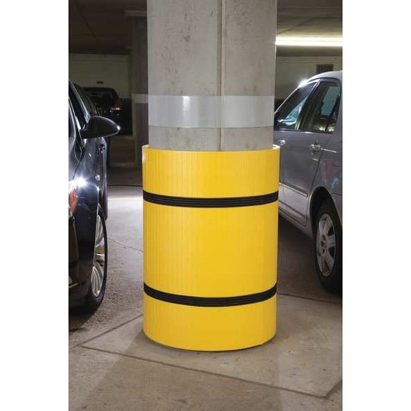 Sentry Parking Column Protector, Yllw, ARPRO PSR-045-Y-CTN