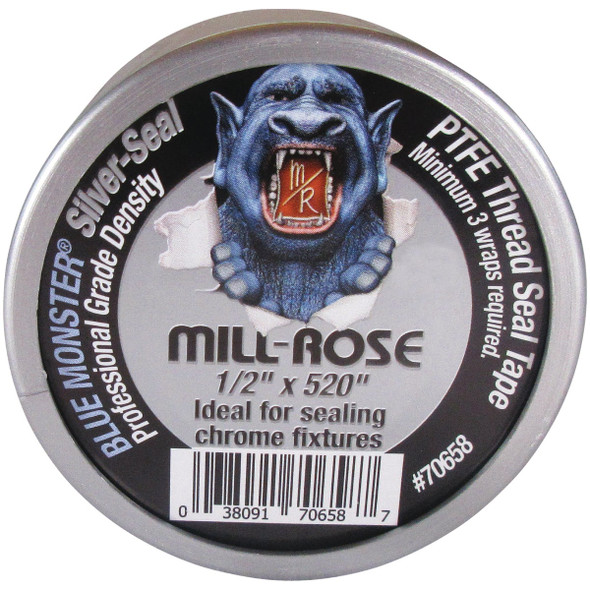 BLUE MONSTER Silver Seal 1/2 In. x 520 In. PTFE Thread Seal Tape 70658