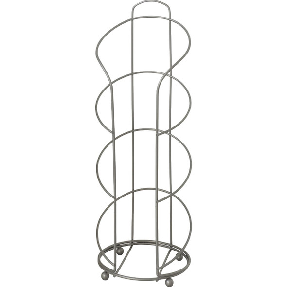 Zenna Home Satin Nickel Freestanding Toilet Paper Holder 7656NN