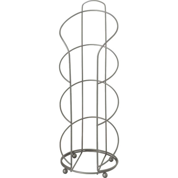 Zenna Home Satin Nickel Freestanding Toilet Paper Holder 7656NN
