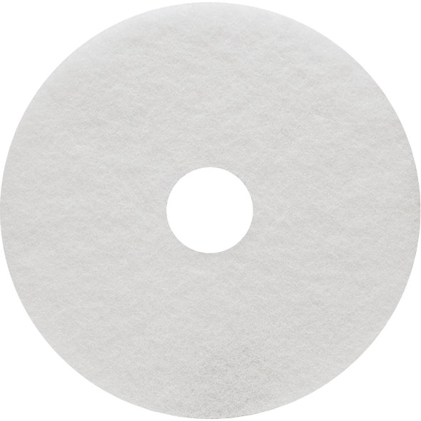 Virginia Abrasives 17 In. White Polishing Pad 416-850177
