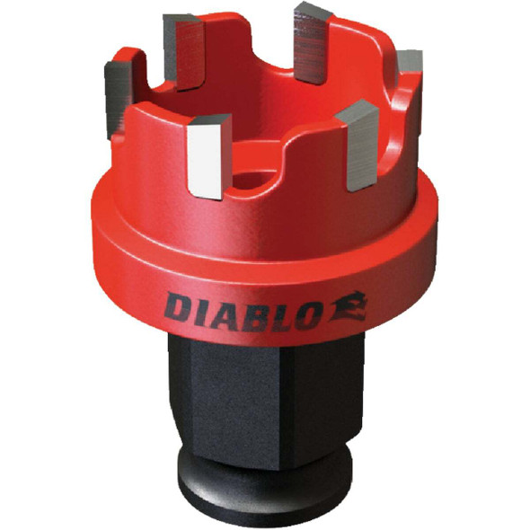 Diablo 1-1/8 In. Steel Demon Carbide Teeth Hole Cutter DHS1125CF