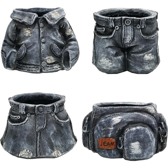 Alpine Denim Gear Mini Planter WIV200ABB Pack of 8