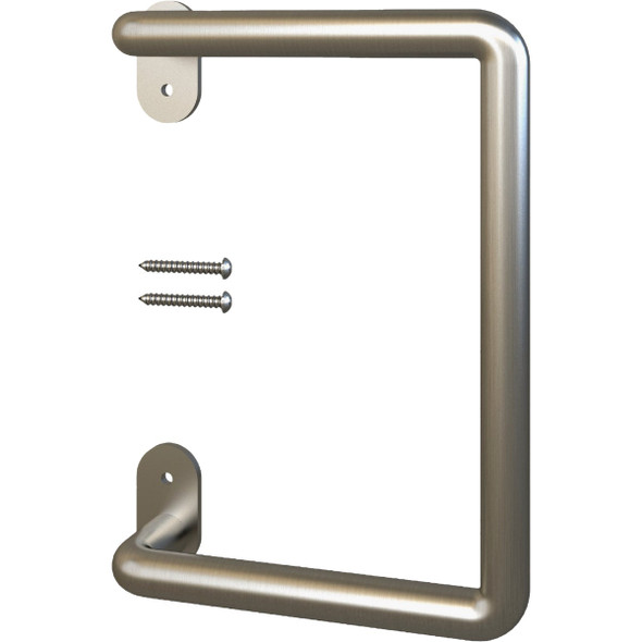 National Hardware 8 In. Satin Nickel Troy Interior Barn Door Pull N700-104