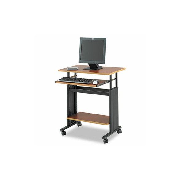 Safco® WORKSTATION,ADJ 28",CY/BK 1925CY