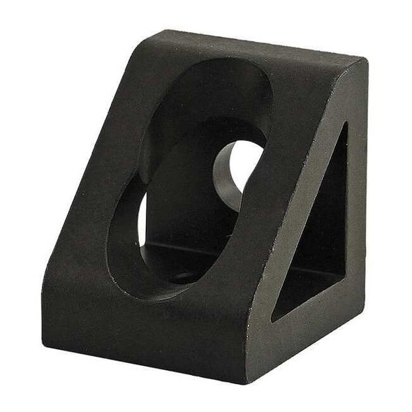 80/20 InsideCornerBracket,Alum,Blk,1in,7/8in 4132-BLACK