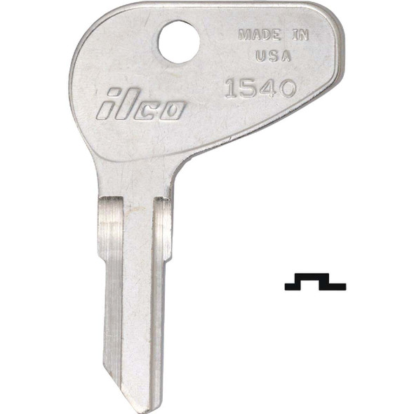 Ilco 1540 Kubota MWR Lawn Mower Key (10-Pack) IAA00017352