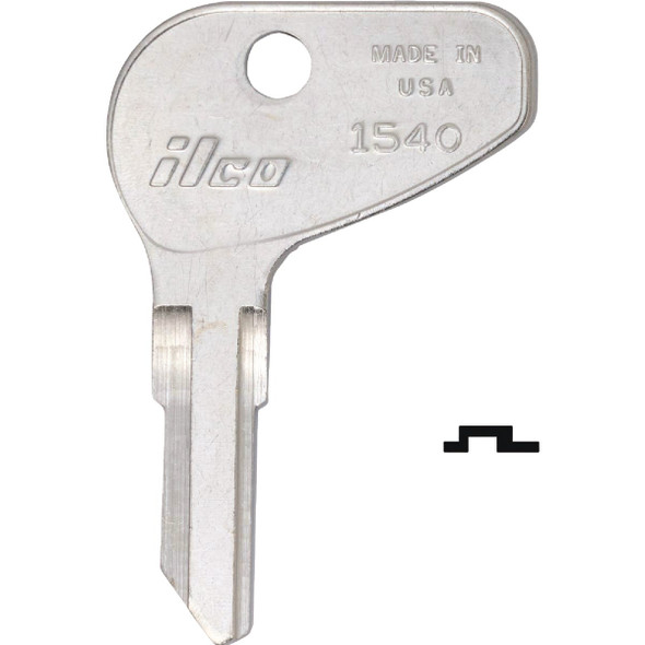 Ilco 1540 Kubota MWR Lawn Mower Key (10-Pack) IAA00017352