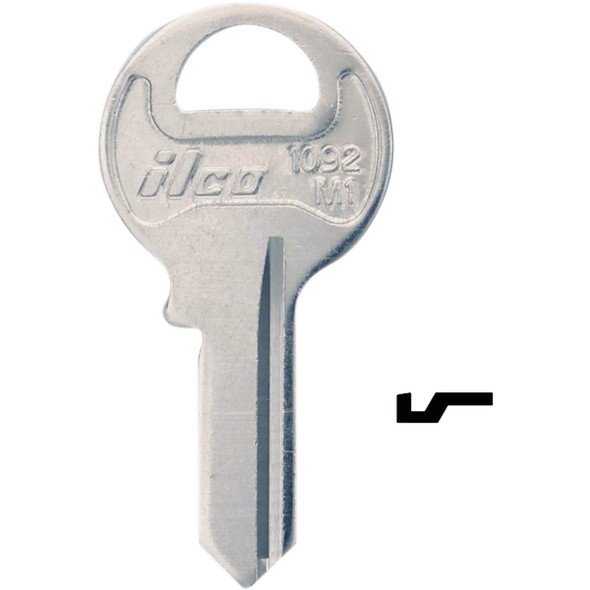 ILCO Master / Tru Guard Padlock Key Blank 1092 (10-Pack) IAL3588902B
