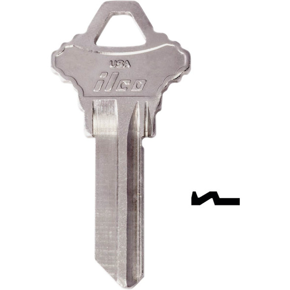 ILCO Key Blank For Schlage Lockset 5-Pin / 1145 (10-Pack) IAL4325200B